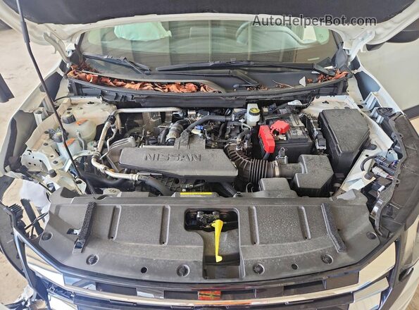 5N1BT3AA9SC775421 2025 NISSAN ROGUE White Շարժիչի բաժամունքի տեսք