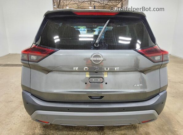 5N1BT3AB2PC902431 2023 NISSAN ROGUE Gray უკანა ხედი