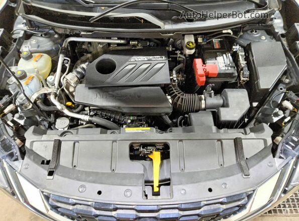 5N1BT3AB2PC902431 2023 NISSAN ROGUE Gray ძრავის განყოფილების ხედი