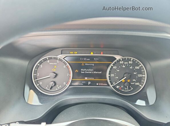 5N1BT3ABXPC684710 2023 NISSAN ROGUE Black Սարքավորումների վահանակի տեսք