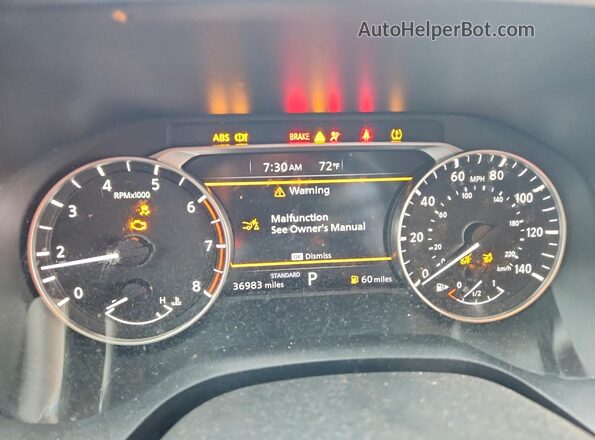 5N1BT3BA1SC795581 2025 NISSAN ROGUE Черный Вид щитка приборов