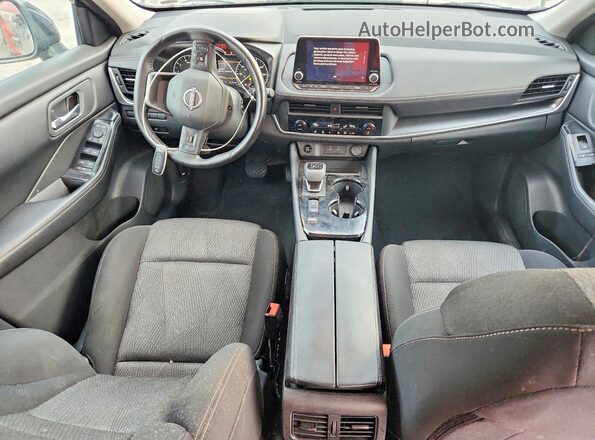 5N1BT3BA1SC795581 2025 NISSAN ROGUE Черный Вид панели приборов