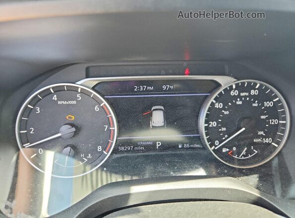 5N1BT3BA2SC770706 2025 NISSAN ROGUE Gray Vista del cuadro de instrumentos