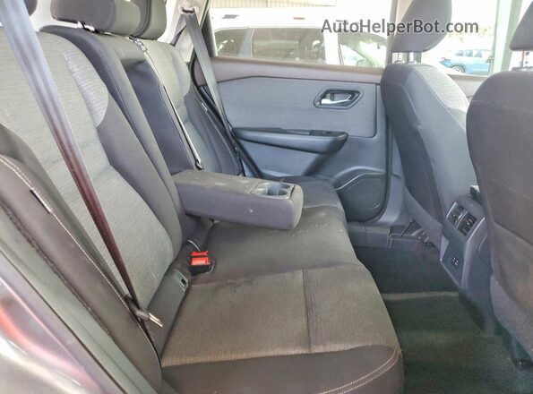 5N1BT3BA3PC753355 2023 NISSAN ROGUE Угольный Вид задней части салона