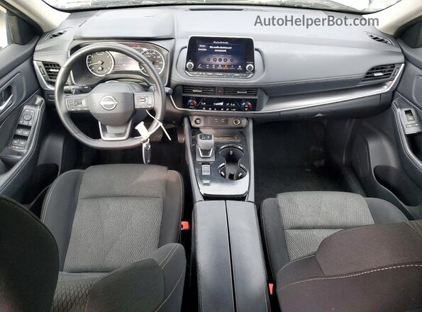5N1BT3BA3SC806323 2025 NISSAN ROGUE Черный Вид панели приборов
