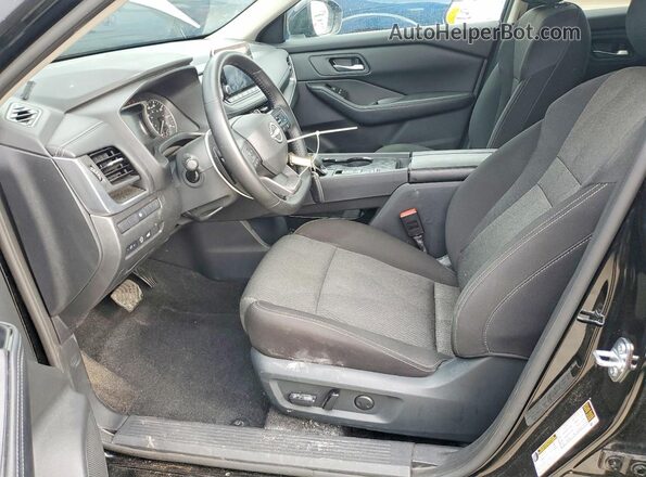 5N1BT3BA3SC806323 2025 NISSAN ROGUE Черный Вид салона спереди