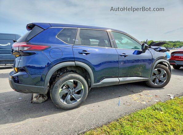 5N1BT3BA3SC820884 2025 NISSAN ROGUE Blue Задня права чверть