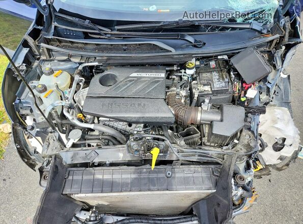 5N1BT3BA3SC820884 2025 NISSAN ROGUE Blue Вид задньої частини салону