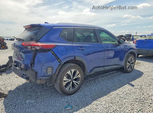 5N1BT3BA4PC673031 2023 NISSAN ROGUE Blue Trasero derecho