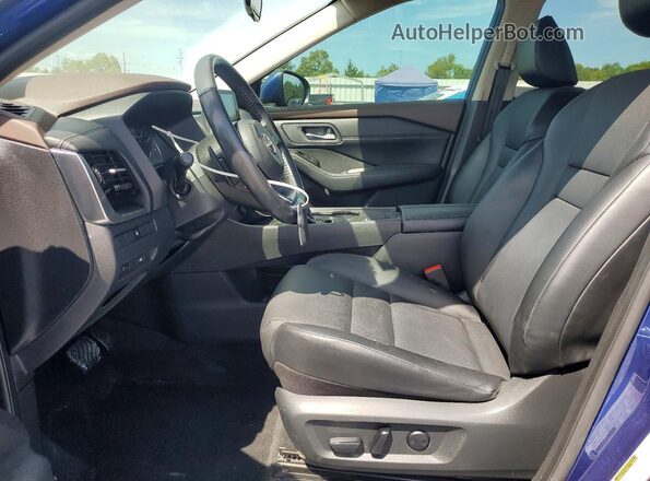 5N1BT3BA4PC673031 2023 NISSAN ROGUE Blue Vista interior delantera