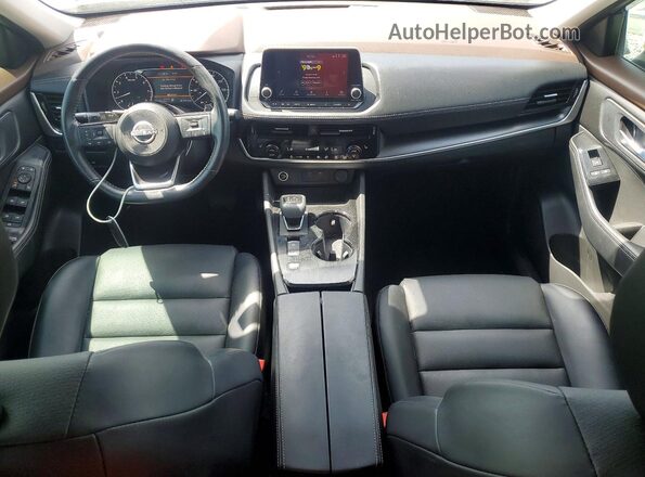 5N1BT3BA4PC673031 2023 NISSAN ROGUE Blue Vista del salpicadero
