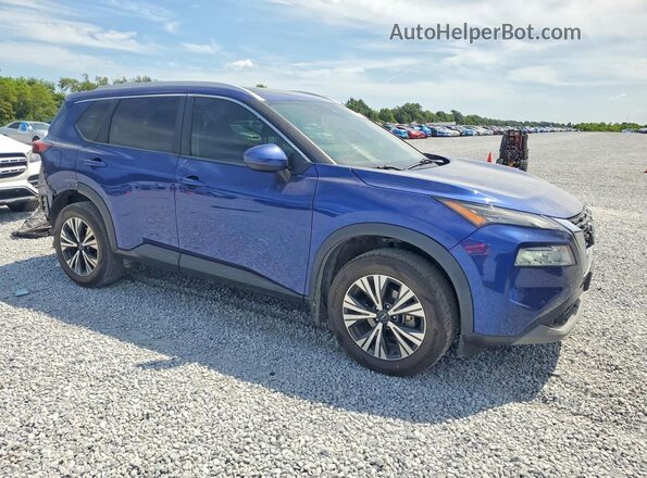 5N1BT3BA4PC673031 2023 NISSAN ROGUE Blue Delantero derecho