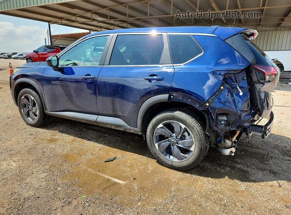 5N1BT3BA4SC832736 2025 NISSAN ROGUE Синий Задняя левая четверть