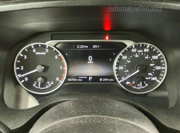 5N1BT3BA5PC853182 2023 NISSAN ROGUE Black Widok zestawu wskaźników