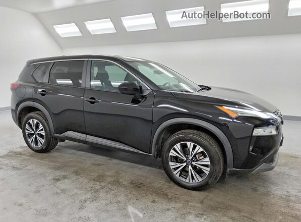 5N1BT3BA5PC853182 2023 NISSAN ROGUE Black Przód prawy