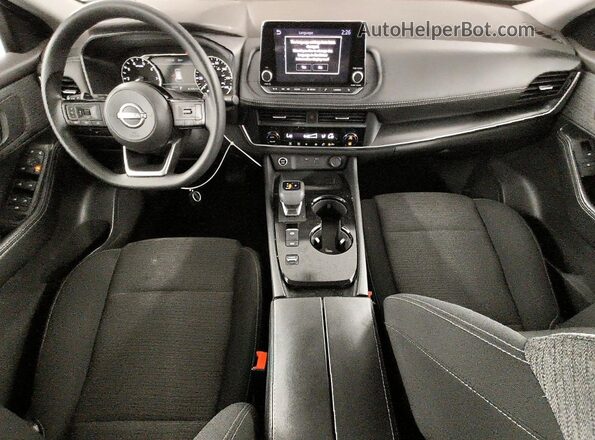 5N1BT3BA5PC853182 2023 NISSAN ROGUE Black Widok deski rozdzielczej