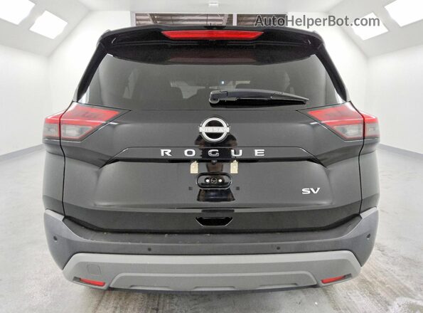 5N1BT3BA5PC853182 2023 NISSAN ROGUE Black Widok z tyłu