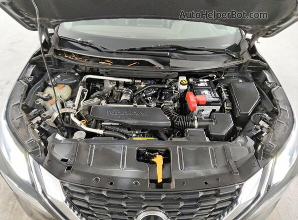 5N1BT3BA5PC853182 2023 NISSAN ROGUE Black Widok komory silnika