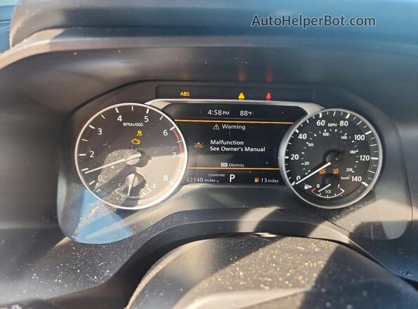 5N1BT3BA5SC822023 2025 NISSAN ROGUE Серый Вид щитка приборов