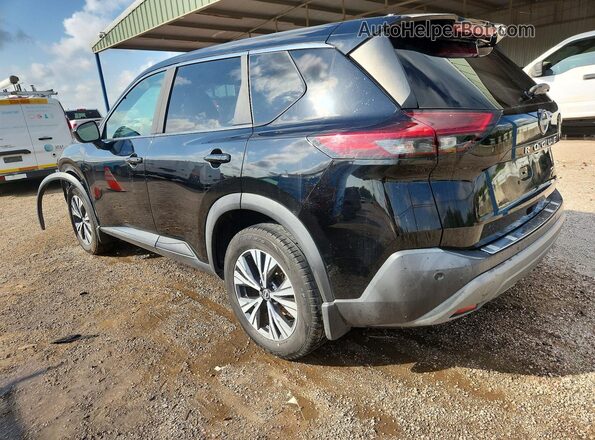 5N1BT3BA6NC683315 2022 NISSAN ROGUE Black Задня ліва чверть
