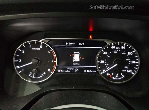 5N1BT3BA7SC817616 2025 NISSAN ROGUE Коричневый Вид щитка приборов
