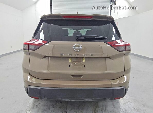 5N1BT3BA7SC817616 2025 NISSAN ROGUE Коричневый Вид сзади