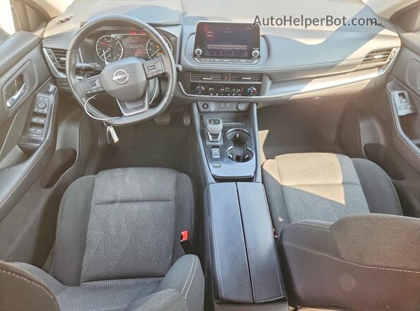 5N1BT3BA9SC807881 2025 NISSAN ROGUE Blue Առջևի վահանակի տեսք