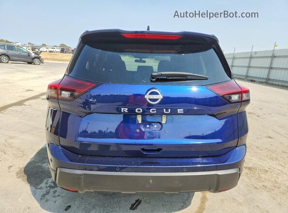 5N1BT3BA9SC807881 2025 NISSAN ROGUE Blue Հետևի տեսք
