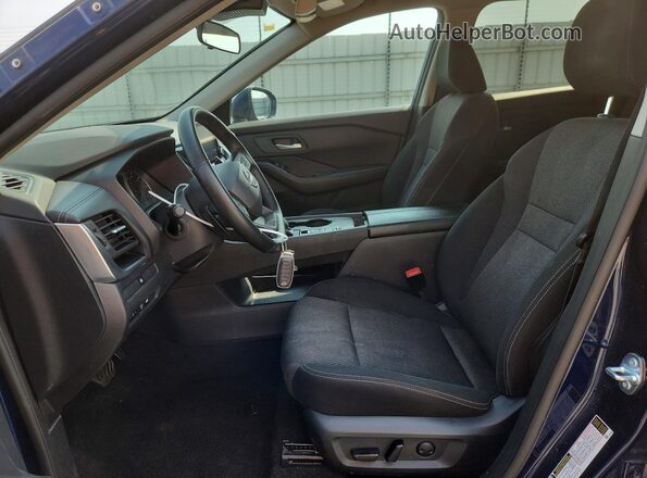 5N1BT3BA9SC807881 2025 NISSAN ROGUE Blue Սալոնի դիմացի տեսք
