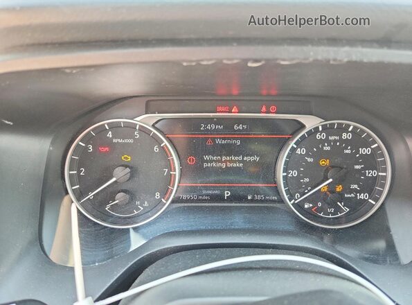5N1BT3BA9SC807881 2025 NISSAN ROGUE Blue Սարքավորումների վահանակի տեսք