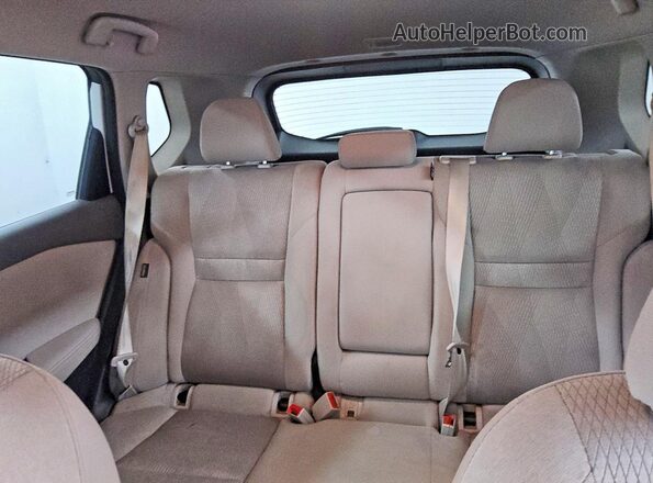 5N1BT3BAXSC776124 2025 NISSAN ROGUE White Rear seats view