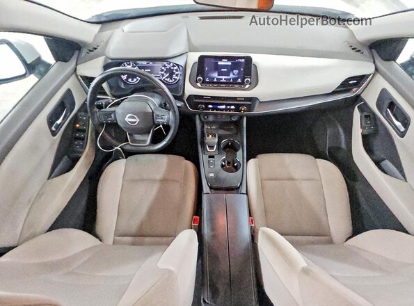 5N1BT3BAXSC776124 2025 NISSAN ROGUE White Dashboard view