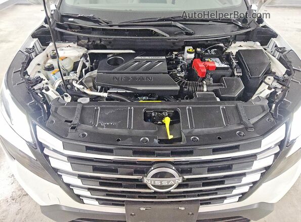 5N1BT3BAXSC776124 2025 NISSAN ROGUE White Engine compartment view