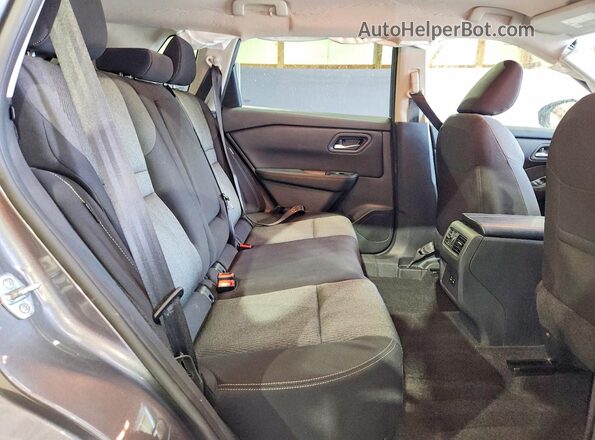 5N1BT3BAXSC779217 2025 NISSAN ROGUE Gray Widok wnętrza z tyłu