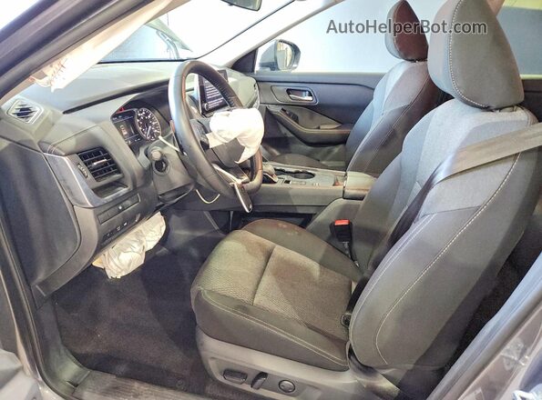 5N1BT3BAXSC779217 2025 NISSAN ROGUE Gray Widok wnętrza z przodu