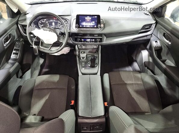 5N1BT3BAXSC779217 2025 NISSAN ROGUE Gray Widok deski rozdzielczej