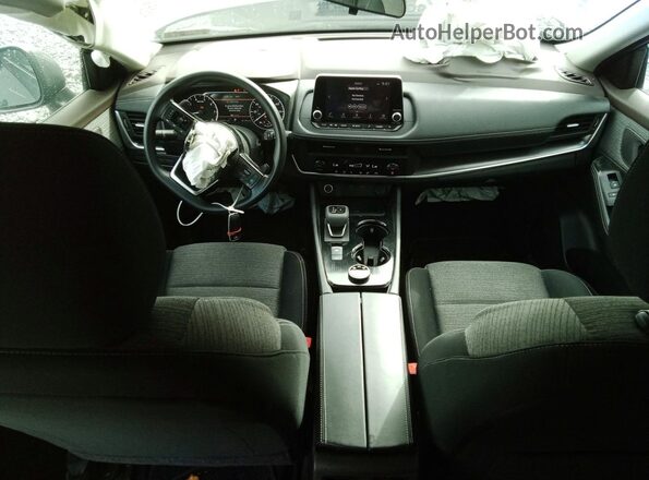 5N1BT3BB0PC797225 2023 NISSAN ROGUE Gray Widok deski rozdzielczej