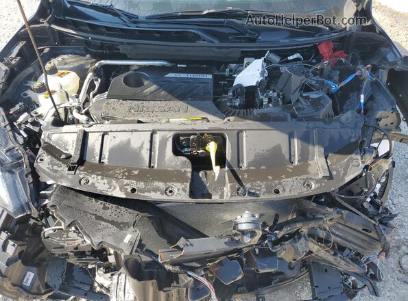5N1BT3BB0SC765836 2025 NISSAN ROGUE Black Vista del compartimento del motor