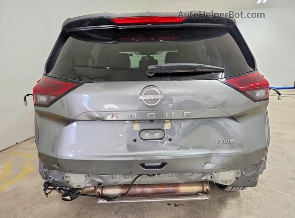 5N1BT3BB0SC779767 2025 NISSAN ROGUE Серый Вид сзади