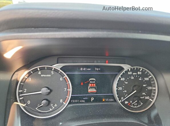 5N1BT3BB0SC819975 2025 NISSAN ROGUE Blue Սարքավորումների վահանակի տեսք