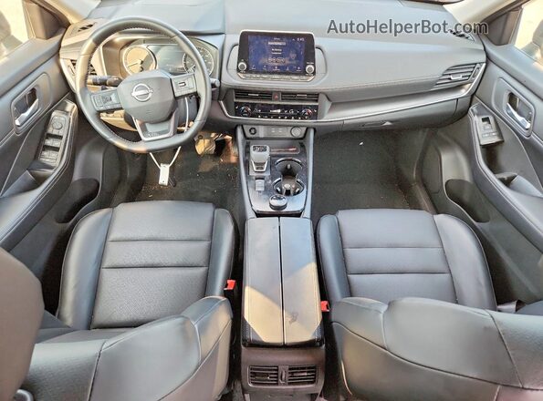 5N1BT3BB0SC819975 2025 NISSAN ROGUE Blue Առջևի վահանակի տեսք