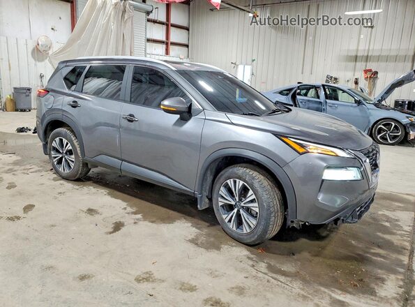 5N1BT3BB3PC672347 2023 NISSAN ROGUE Серый Передняя правая четверть
