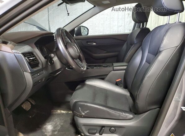 5N1BT3BB3PC672347 2023 NISSAN ROGUE Серый Вид салона спереди