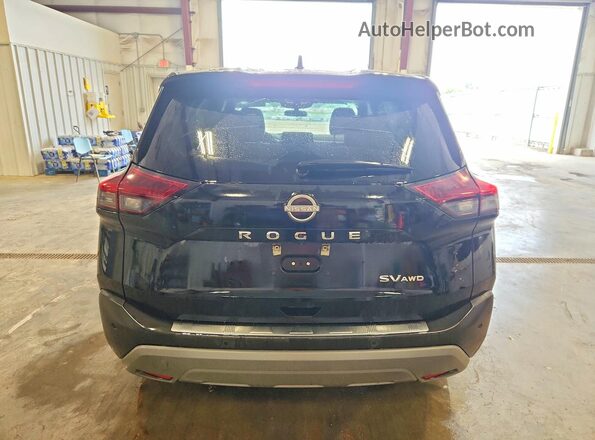 5N1BT3BB3PC741232 2023 NISSAN ROGUE Черный Вид сзади