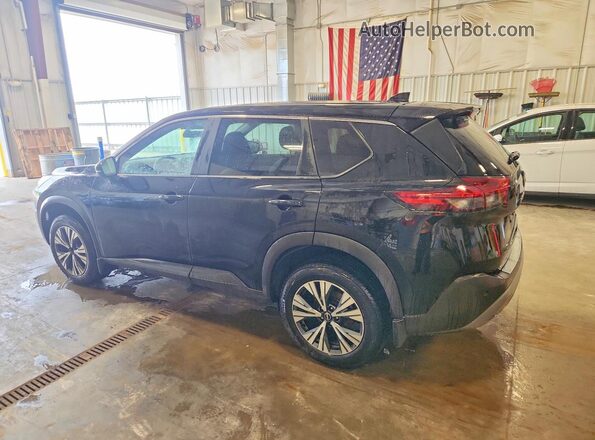 5N1BT3BB3PC741232 2023 NISSAN ROGUE Черный Задняя левая четверть