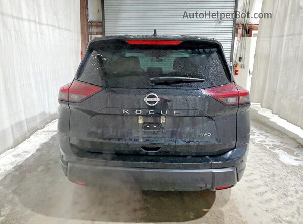 5N1BT3BB3SC773686 2025 NISSAN ROGUE Black Widok z tyłu