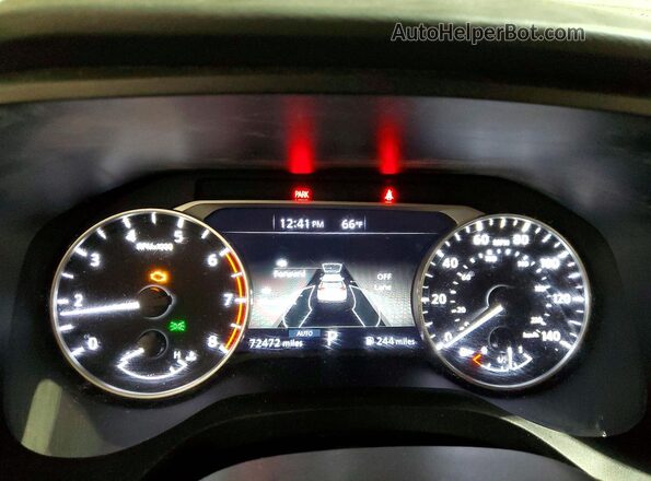 5N1BT3BB3SC773686 2025 NISSAN ROGUE Black Widok zestawu wskaźników