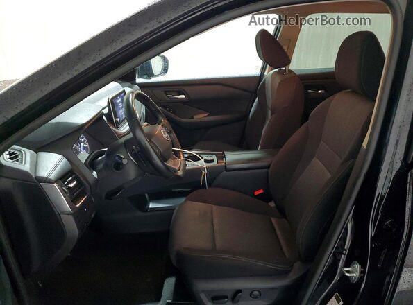 5N1BT3BB3SC773686 2025 NISSAN ROGUE Black Widok wnętrza z przodu