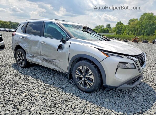 5N1BT3BB4PC757441 2023 NISSAN ROGUE Silver Front right