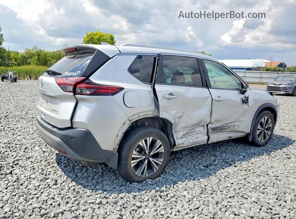 5N1BT3BB4PC757441 2023 NISSAN ROGUE Silver Rear right